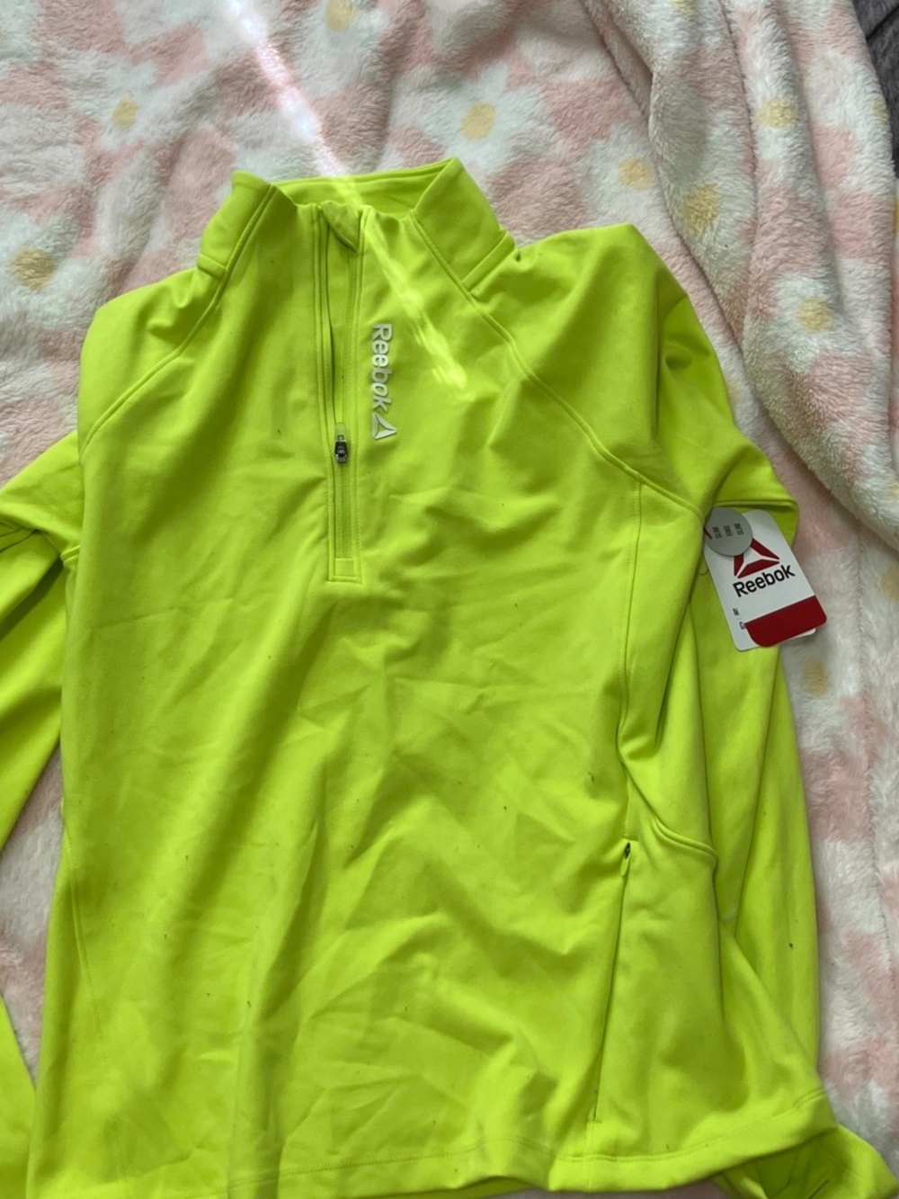 lime rebook jacket